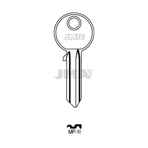 [MP-1I] Clé plate acier MP-1I