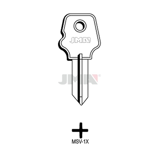 [MSV-1X] Clé cruciforme MSV-1X