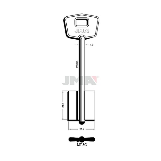 [MT-3G] Clé dp tf l 71 a 100 mm MT-3G