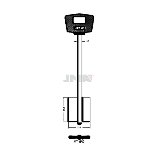 [MT-6PG] Clé dp tf l 101 a 145 mm MT-6PG