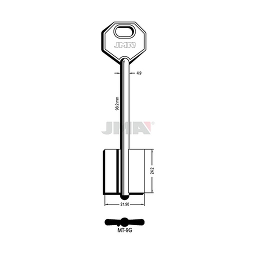 [MT-9G] Clé dp tf l 71 a 100 mm MT-9G