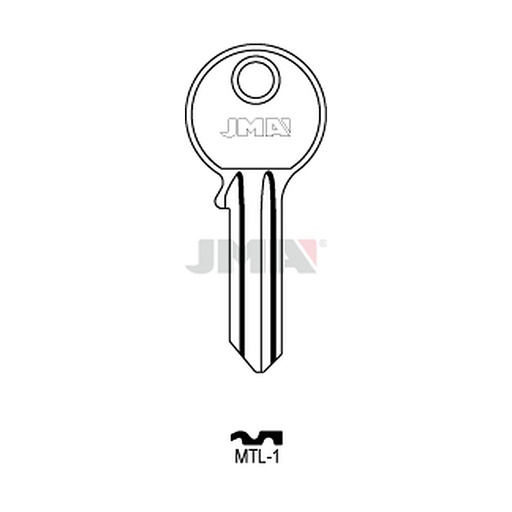 [MTL-1] Clé plate acier MTL-1