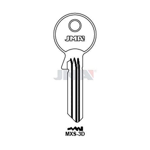 [MXS-3D] Clé plate acier MXS-3D