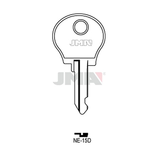 [NE-15D] Clé plate acier NE-15D