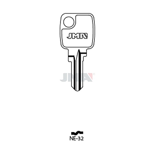 [NE-32] Clé plate acier NE-32
