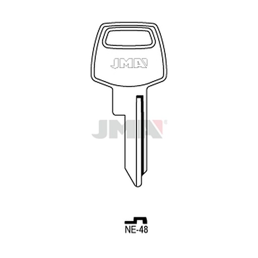 [NE-48] Clé plate acier NE-48