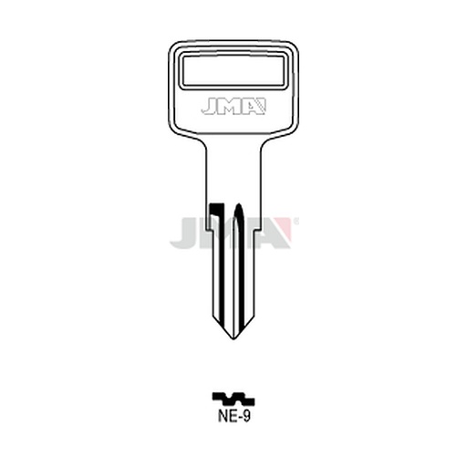 [NE-9] Clé plate acier (10) NE-9