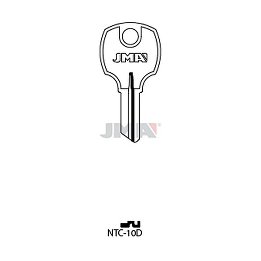 [NTC-10D] Clé plate ps laiton NTC-10D