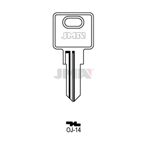 [OJ-14] Clé plate acier OJ-14