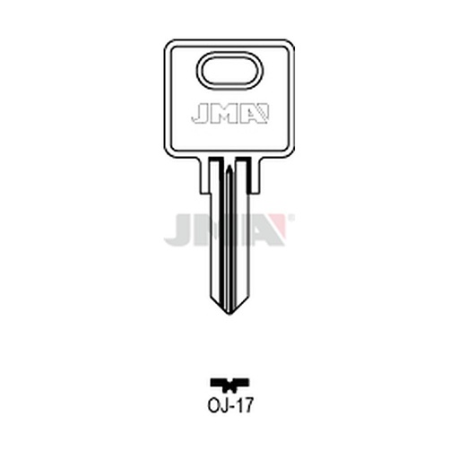 [OJ-17] Clé plate acier OJ-17