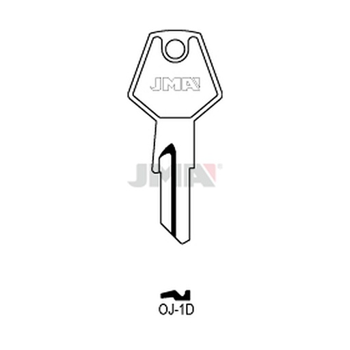 [OJ-1D] Clé plate acier OJ-1D