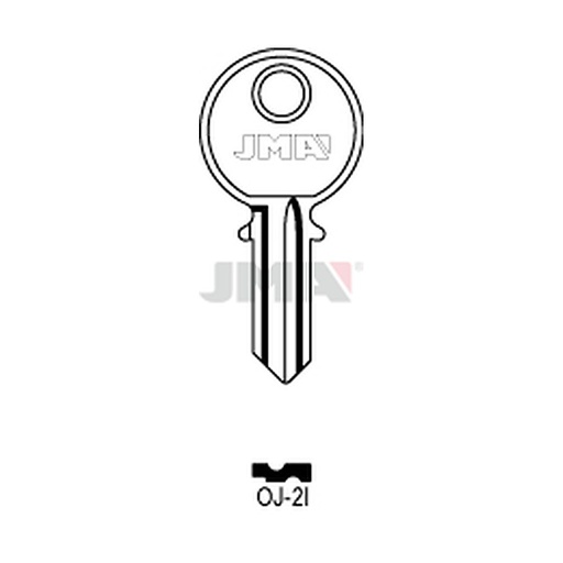 [OJ-2I] Clé plate acier OJ-2I