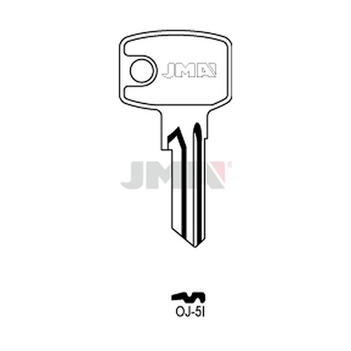 [OJ-5I] Clé plate acier OJ-5I