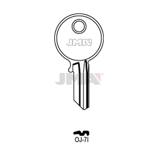 [OJ-7I] Clé plate acier OJ-7I