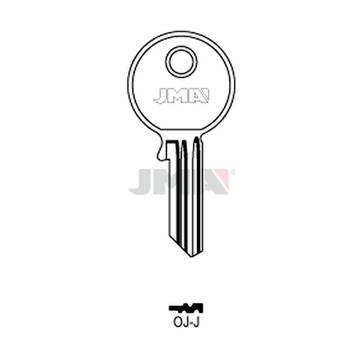 [OJ-J] Clé plate acier OJ-J