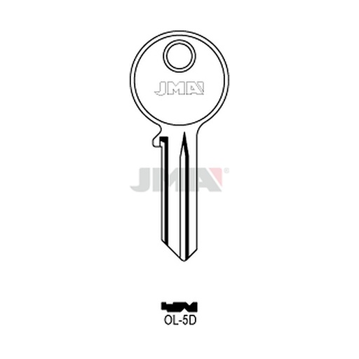[OL-5D] Clé plate acier OL-5D