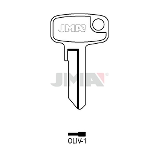 [OLIV-1] Clé plate acier OLIV-1