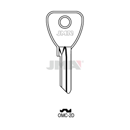 [OMC-2D] Clé plate acier OMC-2D