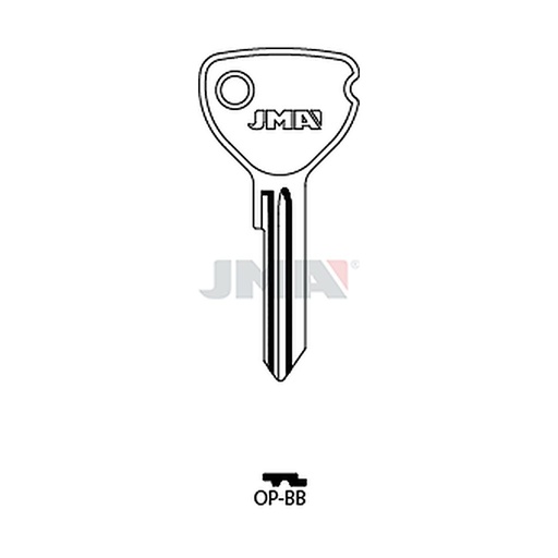 [OP-BB] Clé plate acier OP-BB