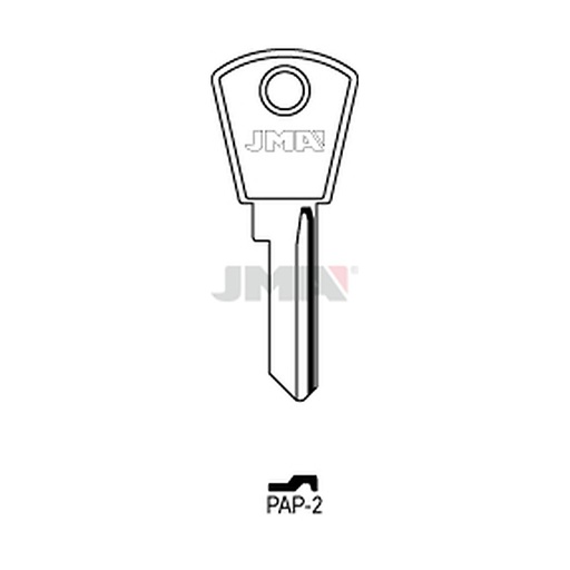 [PAP-2] Clé plate acier PAP-2