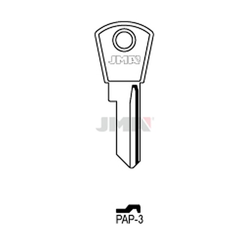 [PAP-3] Clé plate acier PAP-3