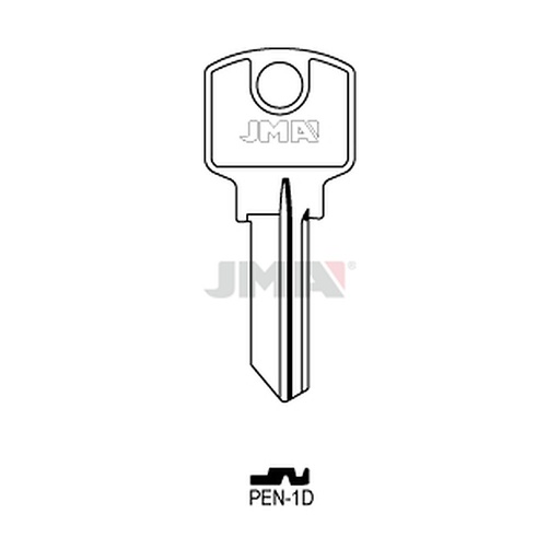 [PEN-1D] Clé plate acier PEN-1D
