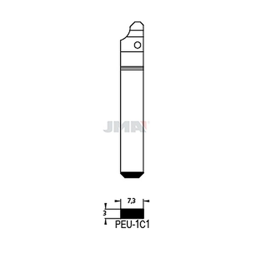 [PEU-1C1] Clé insert PEU-1C1