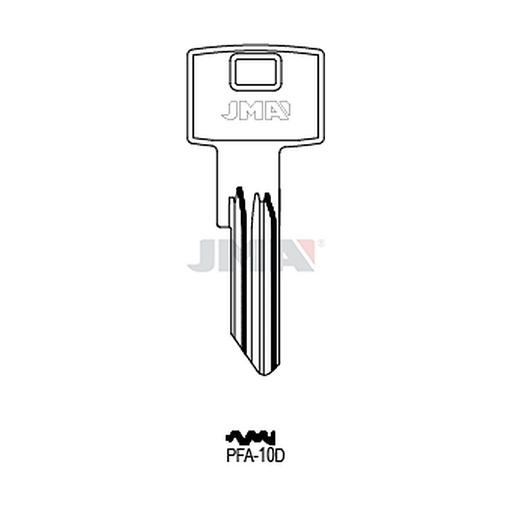 [PFA-10D] Clé plate ps acier PFA-10D
