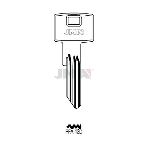 [PFA-12D] Clé plate ps acier PFA-12D