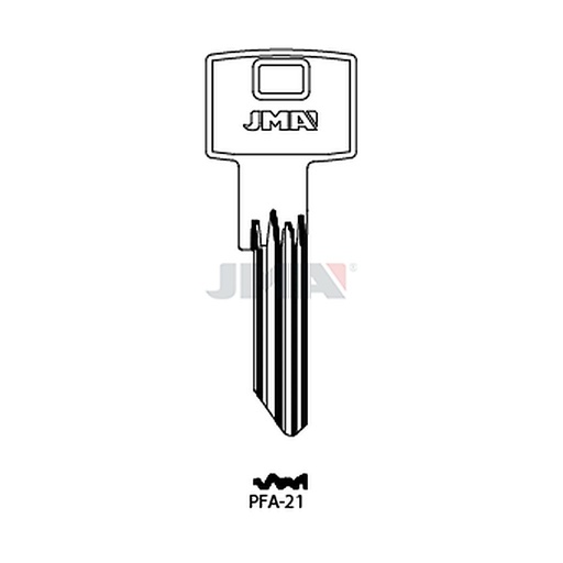 [PFA-21] Clé plate acier PFA-21