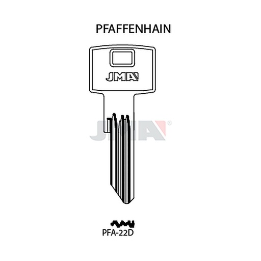 [PFA-22D] Clé plate ps acier PFA-22D