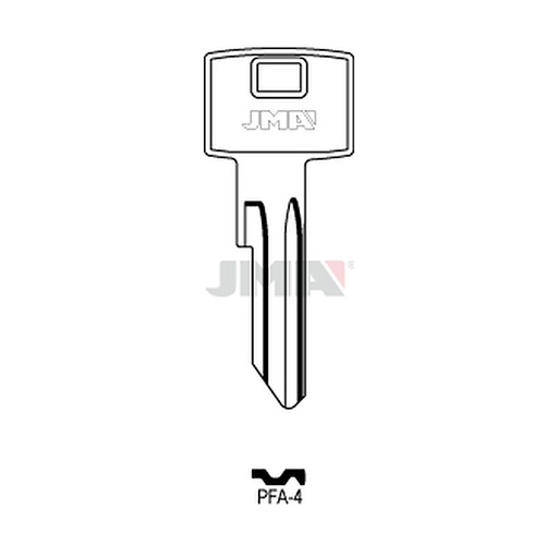 [PFA-4] Clé plate acier PFA-4