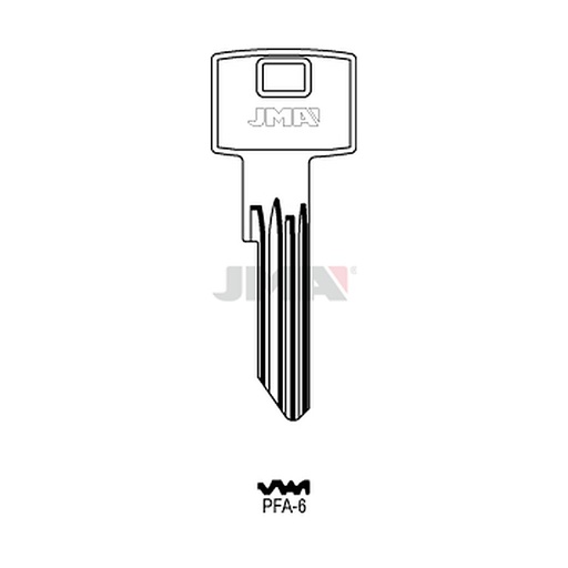 [PFA-6] Clé plate ps acier PFA-6