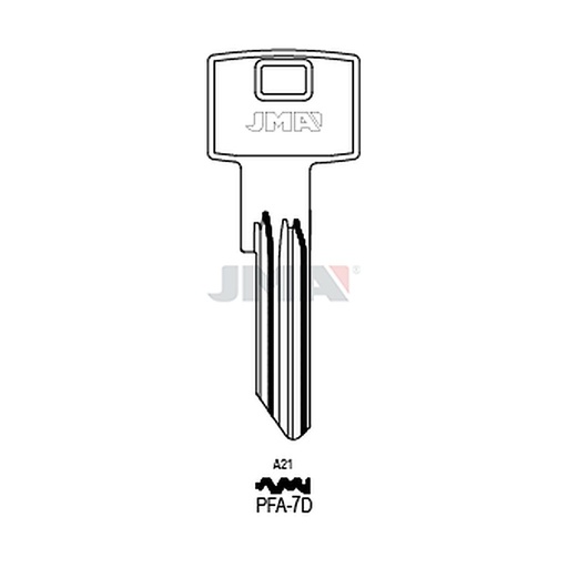 [PFA-7D] Clé plate ps acier PFA-7D