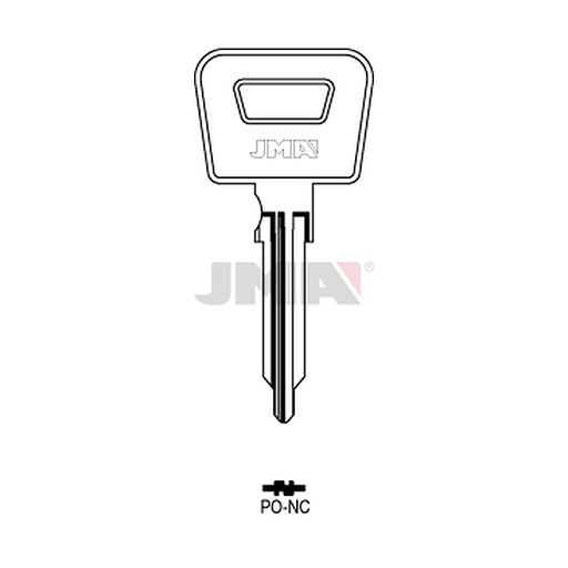 [PO-NC] Clé plate acier PO-NC