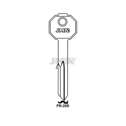 [PR-20D] Clé plate ps acier PR-20D
