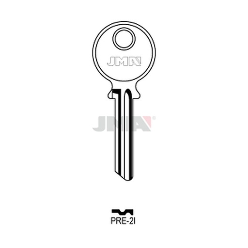 [PRE-2I] Clé plate acier PRE-2I