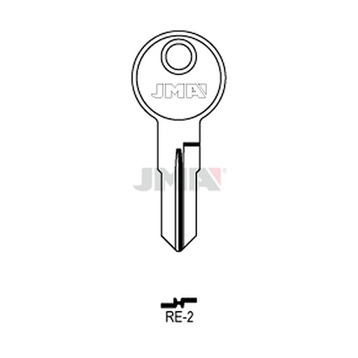 [RE-2] Clé plate acier RE-2