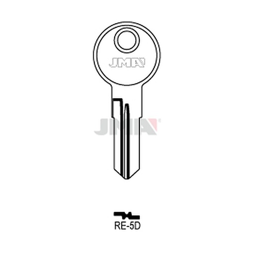 [RE-5D] Clé plate acier RE-5D
