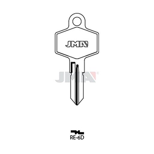 [RE-6D] Clé plate acier RE-6D