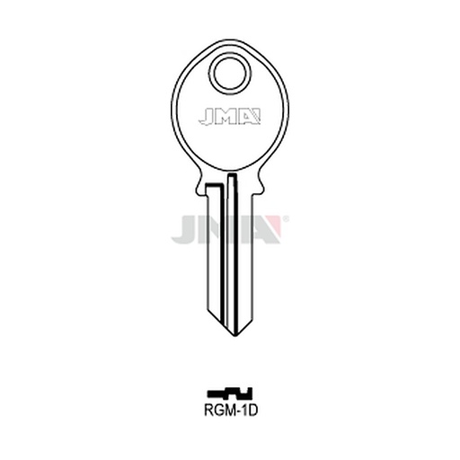 [RGM-1D] Clé plate acier RGM-1D