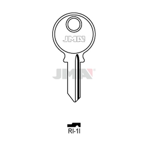 [RI-1I] Clé plate acier RI-1I
