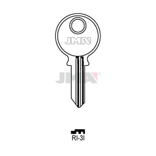[RI-3I] Clé plate acier RI-3I