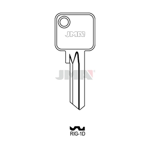[RIG-1D] Clé plate acier RIG-1D