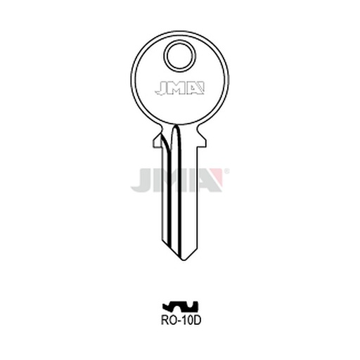 [RO-10DCA] Clé plate cristal RO-10DCA