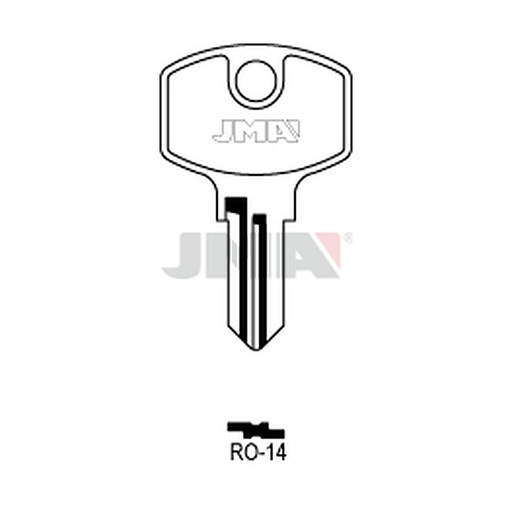 [RO-14] Clé plate acier RO-14