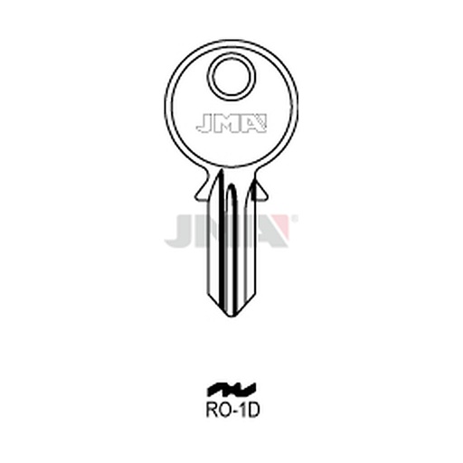 [RO-1D] Clé plate acier RO-1D