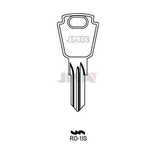 [RO-1IS] Clé plate acier RO-1IS