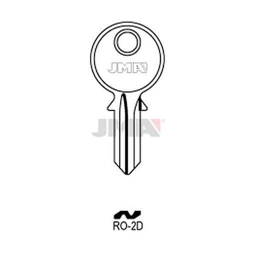 [RO-2D] Clé plate acier RO-2D