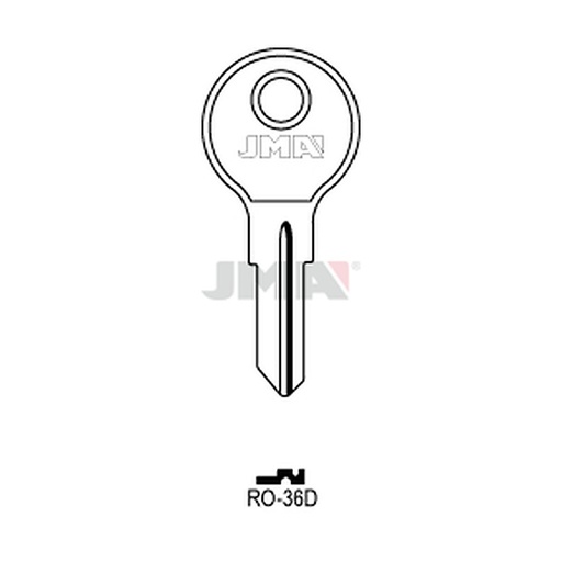 [RO-36D] Clé plate acier RO-36D